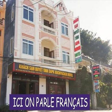 Quyet Tinh Sapa Backpacker Hotel Eksteriør bilde