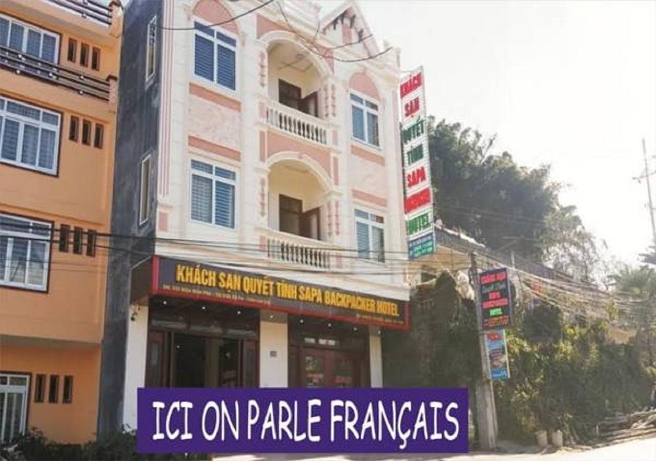 Quyet Tinh Sapa Backpacker Hotel Eksteriør bilde